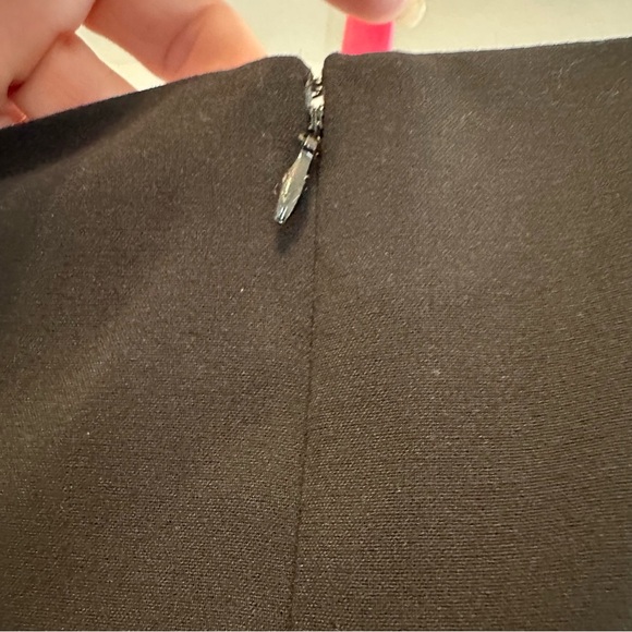 212 Collection Black Tie Style Shift Dress Size 12 NWT - Picture 3 of 5